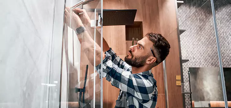 Replace Shower Doors with Frameless Bailey's Crossroads
