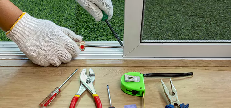 Sliding Door Track Replacement in Bailey's Crossroads, VA
