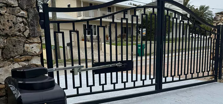 Swing Gate Opener with Keypad Bailey's Crossroads