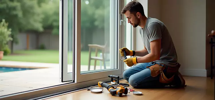 Replacing Older Sliding Glass Door Rollers Bailey's Crossroads